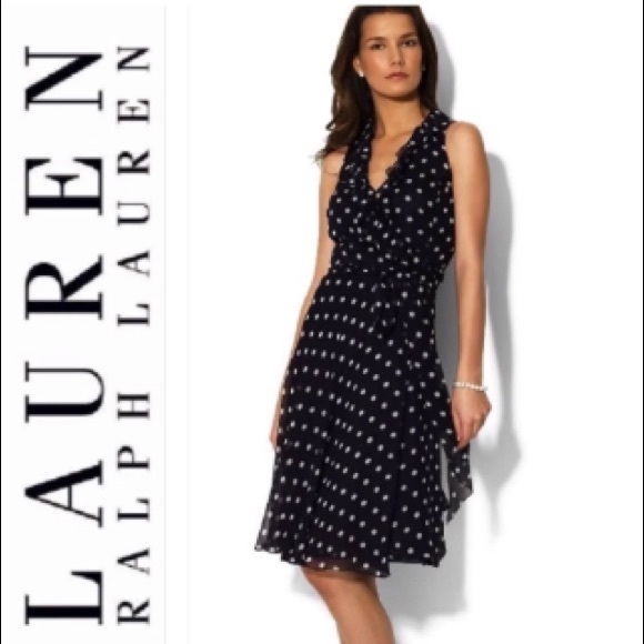 lauren ralph lauren wrap dress